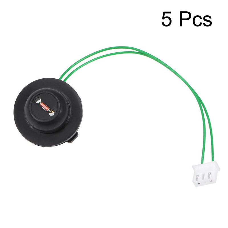[Australia - AusPower] - uxcell® 5Pcs 100K Induction Cooker Thermistors 5-Inch Sensitive Fuses Temperature Temp Sensor 