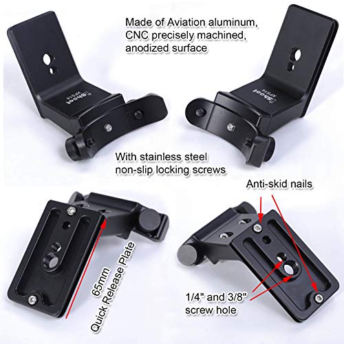 iShoot Metal Lens Collar Replacement Base Foot Stand Adapter for Fuji XF 50-140mm F2.8 R LM OIS WR Telephoto Lens Tripod Mount Ring-Bottom is Camera Quick Release Plate Feature