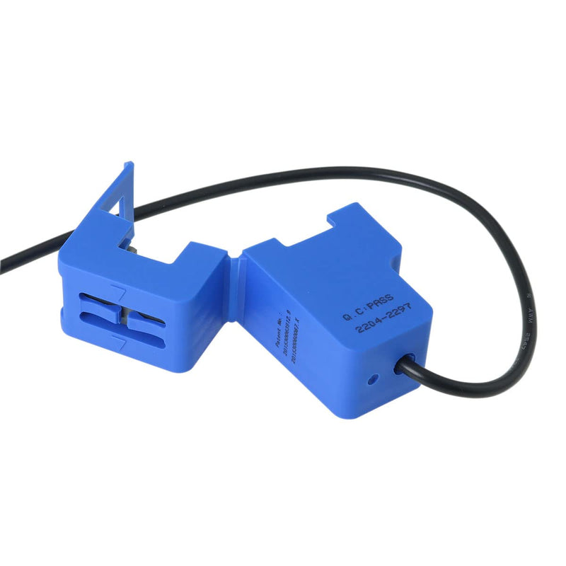 [Australia - AusPower] - Current Transformer ZCZQC Blue SCT-013 0-100A Non-invasive AC Current Sensor Split-Core Clamp Open-Close Current Transformer 