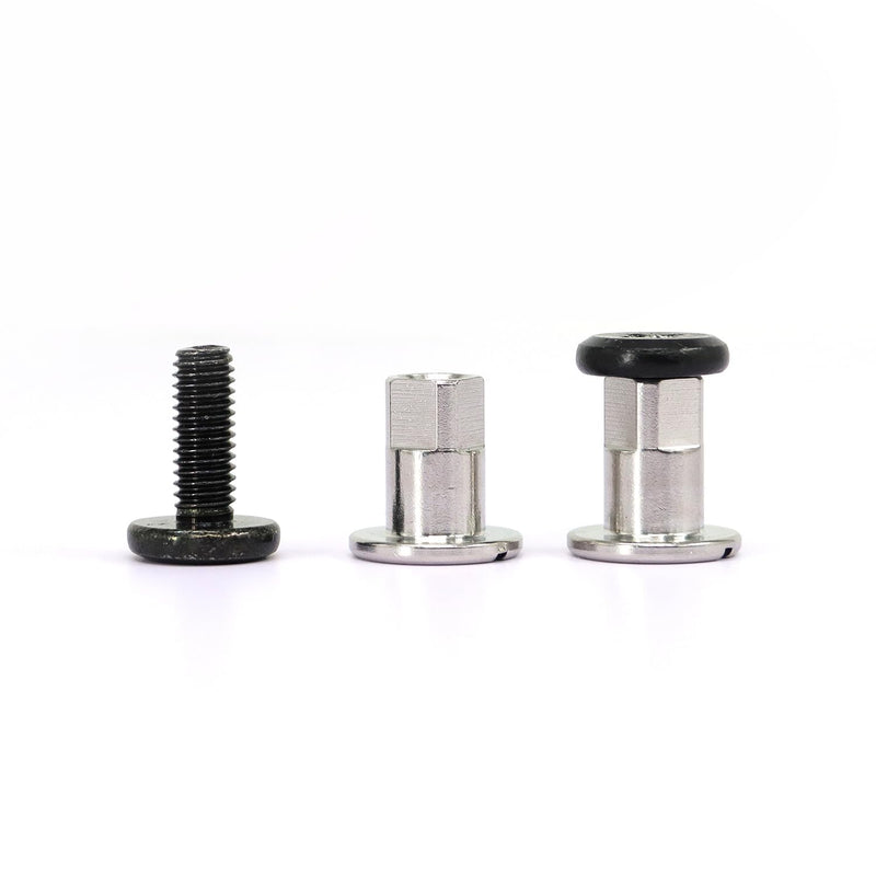 [Australia - AusPower] - Snowboard Binding Backplate Screws Replacement Set Compatible with S-TEPONE High-Performance Fastener Screws- Includes Ergonomic Handle Screwdriver 