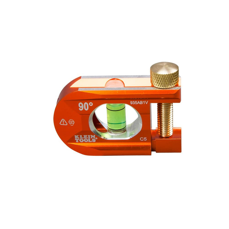 [Australia - AusPower] - Klein Tools 935AB1V No-Dog Level, 2.5-Inch Conduit Bending Level, 1 Vial, ACCU-BEND Level Eliminates Dog-Legs in Offsets and Saddle Bends 