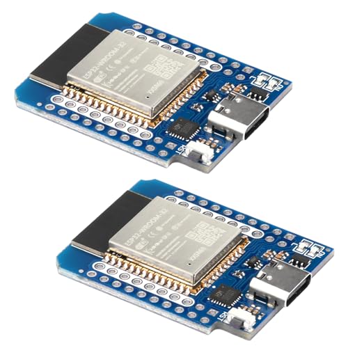 Pack of 3 Mini for ESP32 Development Board NodeMCU WiFi Bluetooth Development Board CH9102F Chip Compatible Arduino IDE