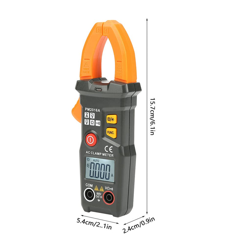 [Australia - AusPower] - PM2016A/S Digital Clamp Multimeter, 6000 AC Voltage Ampere Ohm Hertz Meter, Digital Multimeter (PM2016A) 