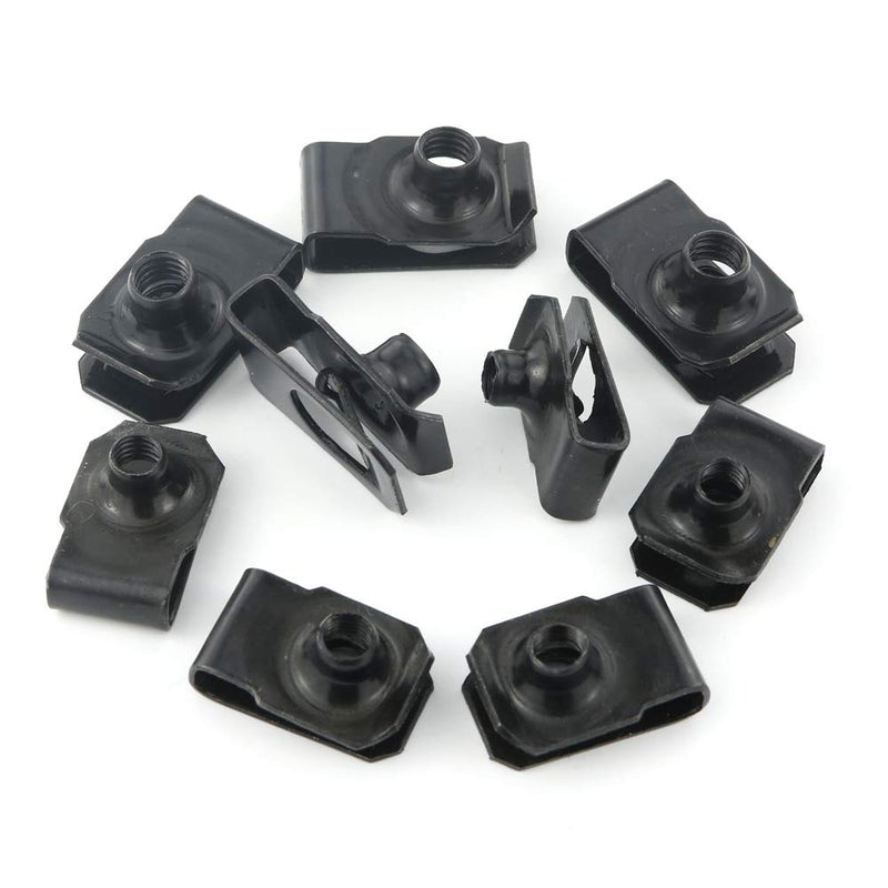 [Australia - AusPower] - Xitomer Full Sets Fairing Bolts Kits, Fit for 2000 2001 2002 2003 2004 2005 2006 VTR1000 RVT1000 RC51, Mounting Kits Washers/Nuts/Fastenings/Clips/Grommets (Matte Black) 