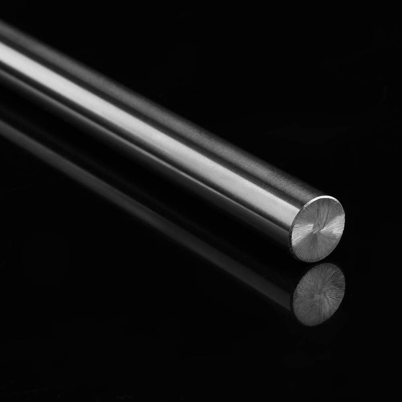 [Australia - AusPower] - Oumefar Linear Motion Shaft Guide Chrome Steel Rod Cylinder 15mm * 500mm Hardened Steel Round Bar 1 Piece Simple Design for Automation Machines 