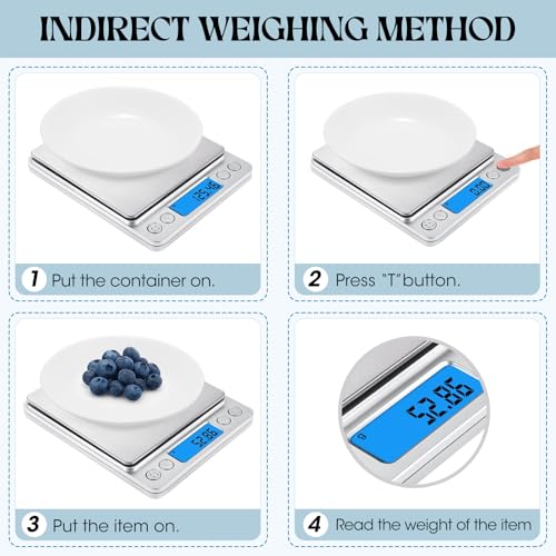Copkim 20g calibration weight accessories with tweezers for digital gram scale precision weighing