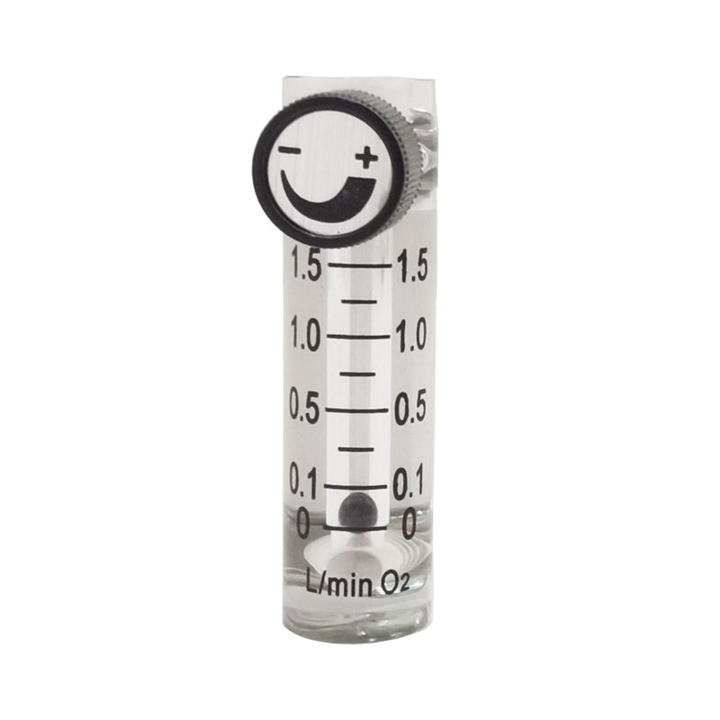 [Australia - AusPower] - Oxygen Flow Meter 0.1-1.5LPM Flowmeter for Fluid Filtration System Oxygen Air Flowmeter Gas Regulator Acylic Flow Meter with Control Valve for Oxygen/Air/Gas 