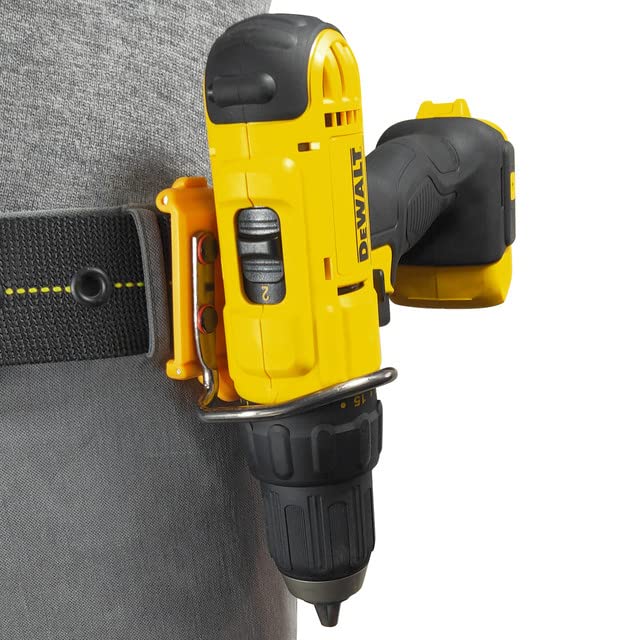Measuring Tape Holder, Tape Measure Holster, Hammer Holder for Belt, Hammer Holster, Drill Holster, Impact Driver Holster Clip on Tool Belt. Hammer Holster in Yellow