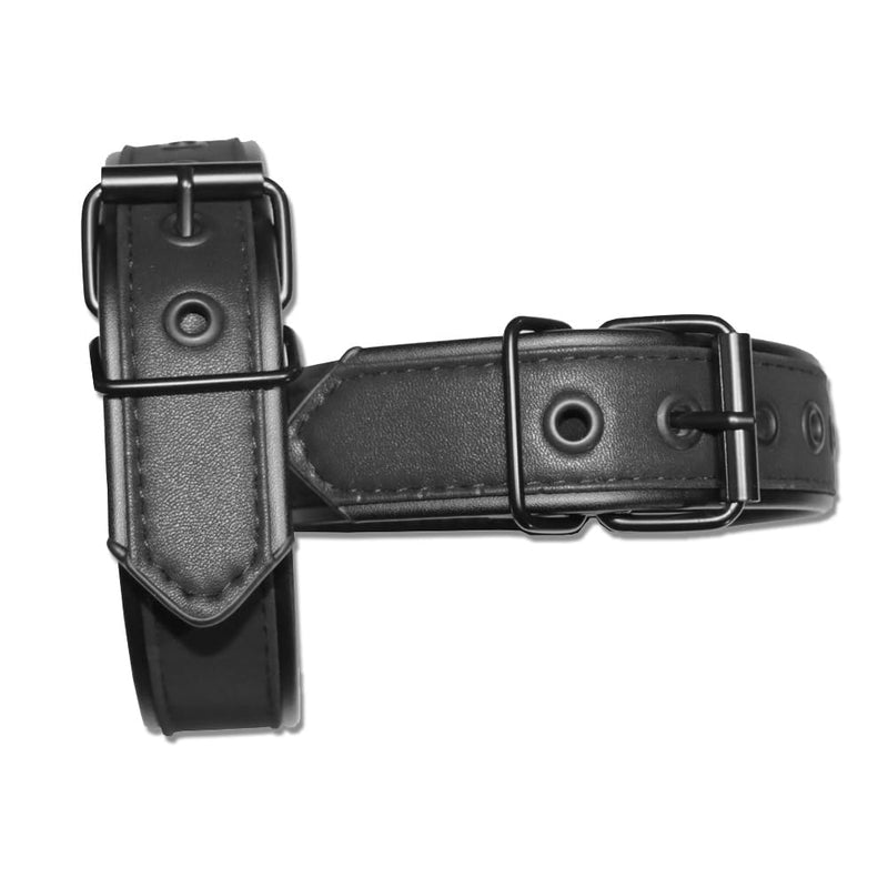 [Australia - AusPower] - Armband Leather Harness for Man Adjustable Armband Harness Belt Armband Harness-black 