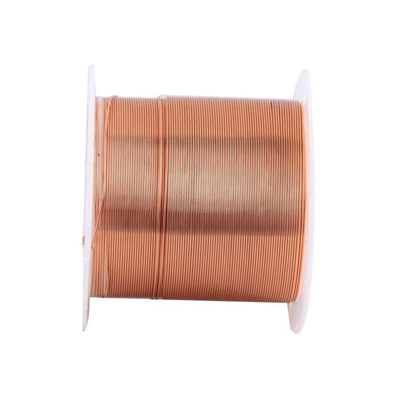 [Australia - AusPower] - 15m Copper Wire, 0.4mm Enamelled Magnet Wire Copper Inductance Coil for Transformers Inductors 