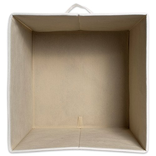 E-Living Store Children's Animal Print Storage Cube & Basket, Swan, 13x13x13