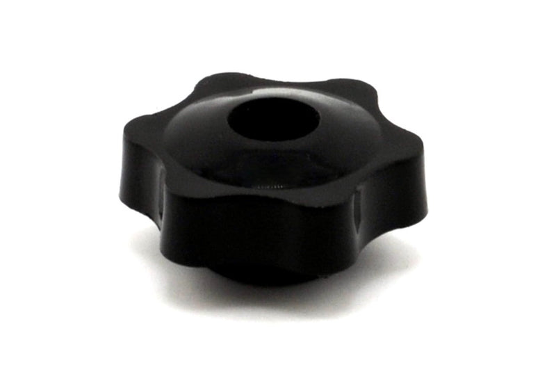[Australia - AusPower] - VanEssential L-Track Fastening Knob Single Stud Bolt M10 x 1.0 Thread (Metric) Plastic Venture Track Accessory Black - 2pcs Knobs (2 Pack) 