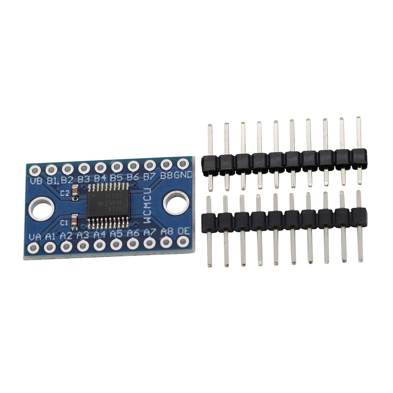 10PCS TXS0108E 8 Channels Bi-directional Bidirectional Logic Module | Converter Module Logic Level Converter TTL 3.3V 5V Bi-Directional Convert for Arduino
