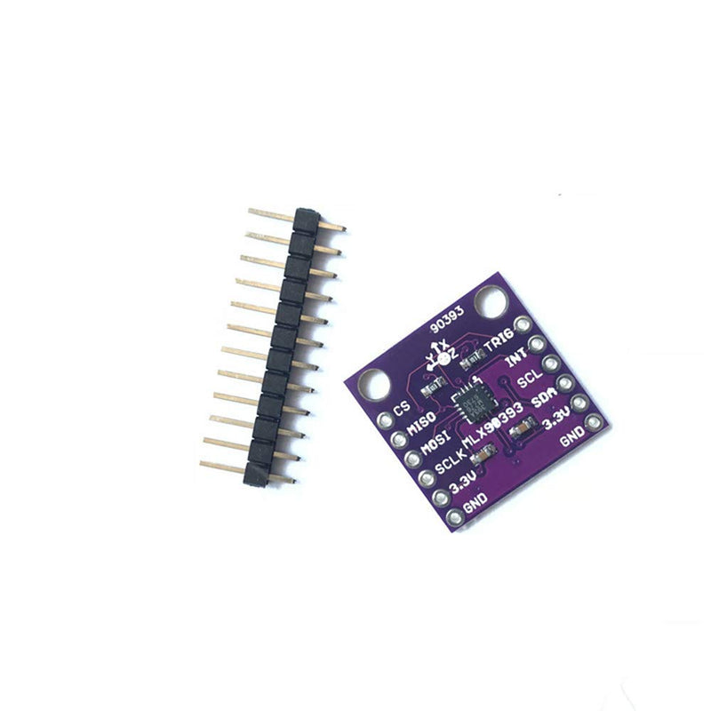[Australia - AusPower] - Taidacent 90393 MLX90393 Digital 3D Hall Effect Sensor Linear Displacement Angle Rotation 3D Position Hall Effect Angle Sensor 