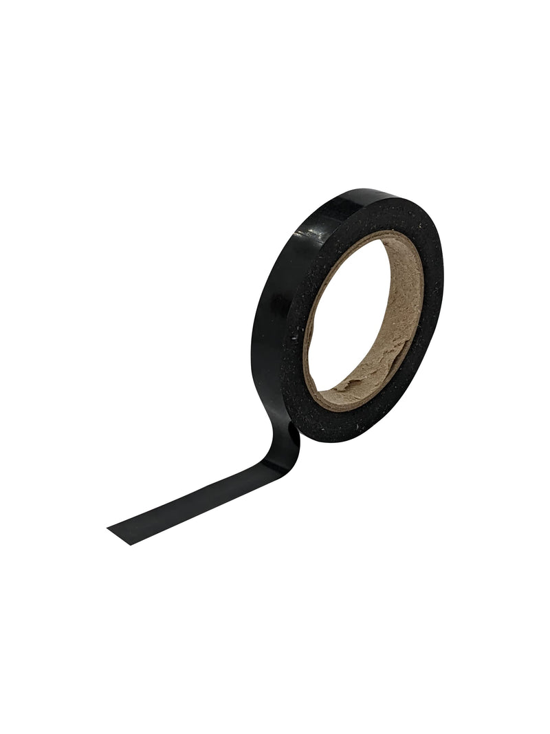 One Black Roll Surgical Instruments Identification Marking Tape 3/8" Wide x 200" for Autoclaving Tools