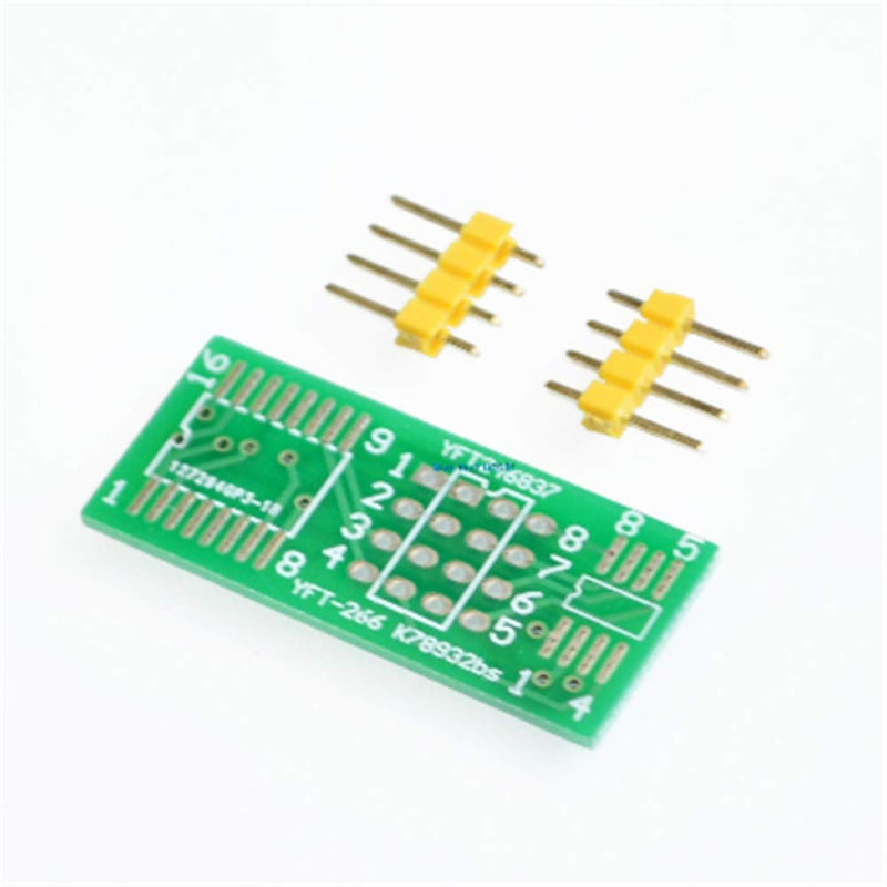 [Australia - AusPower] - ALMOCN SOIC8 SOP8 Flash Chip IC Test Clips Socket Adpter Programmer BIOS + CH341A 24 25 Series EEPROM Flash BIOS USB Programmer Module (Double Clip + USB) 
