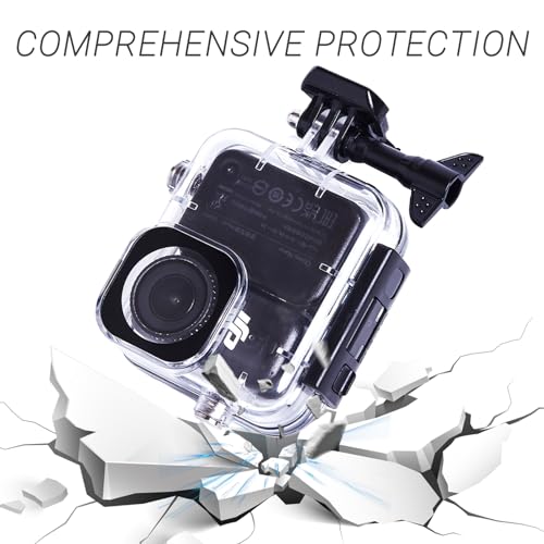 DJI Osmo Nano Waterproof Case, 60M/197FT Underwater Housing for Scuba Diving & Snorkeling with Mounting Bracket,Anti-Fog HD Lens
