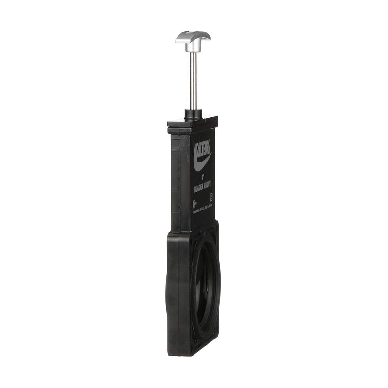 [Australia - AusPower] - Valterra-T1003VPM Bladex 3-Inch Waste Valve Body with Metal Handle, Mess-Free Waste Valve for RV's, Campers, Trailers, Black 