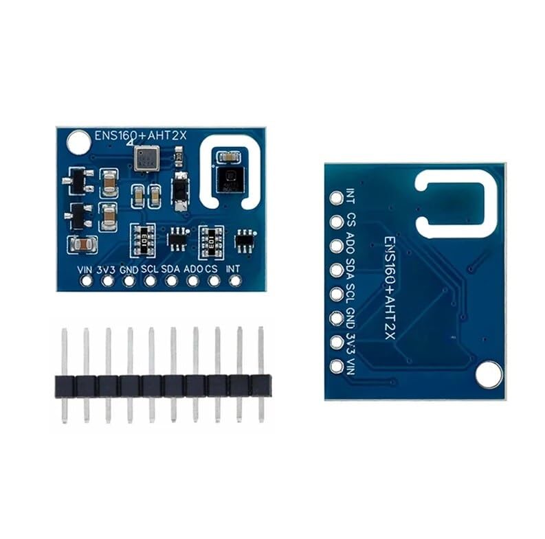 [Australia - AusPower] - 2 pieces ENS160+AHT21 CO2 eCO2 TVOC air quality temperature humidity sensor 