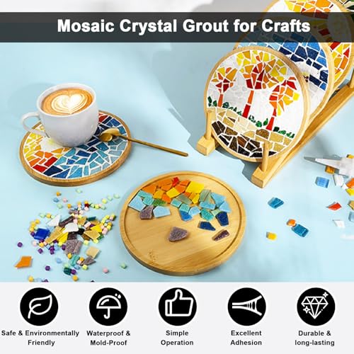 WAN2TLK white mosaic crystal grout 130g for mosaic tile accessories