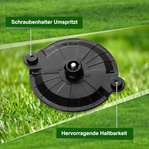 Double Blade Cutting Disc with 20 Blades Compatible with Florabest FRTA 20 A1 Edge Cutter, FAT 18B2, FAT 18B3, Güde 250/18 RT, Parkside PRTA 20-Li A1 - LIDL IAN 311046, Mounting Screws 1 X Cutting Disc, 20 Blades