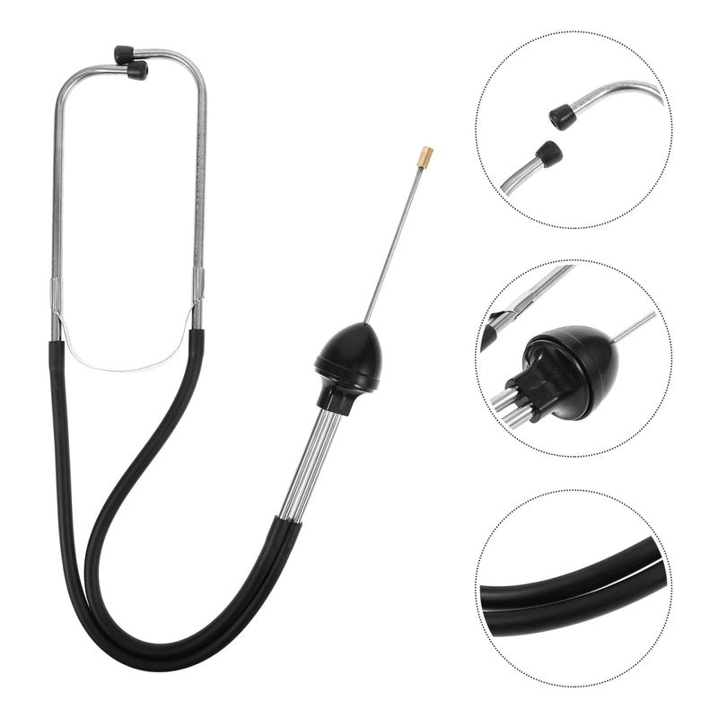 [Australia - AusPower] - Water Leakage Detector Water Flood Sensor Guage an Hose Pressure Test Underground Leak for Testing 89.00X10.00X4.00CM Black 