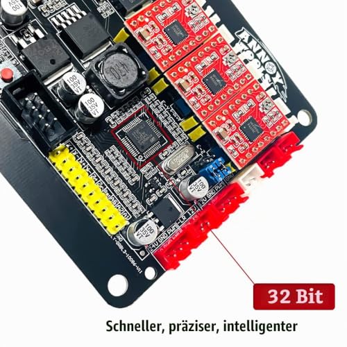 GRBL1.1 32Bit 3-Axis Stepper Motor Control Board with Double Y Axis Drive Control Board for CNC Laser Engraver