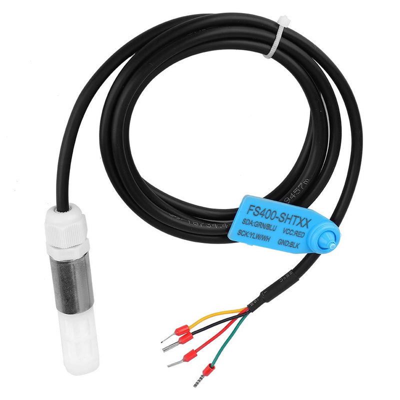 [Australia - AusPower] - AUNMAS Temperature Humidity Sensor, I2C Output Stainless Steel, Industrial Module for Automation Greenhouse SHT31 
