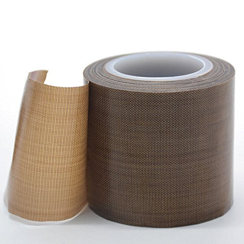 3"x10m PTFE Teflon Tape Nonstick 500℉ High-Temp Fiberglass Adhesive Tape