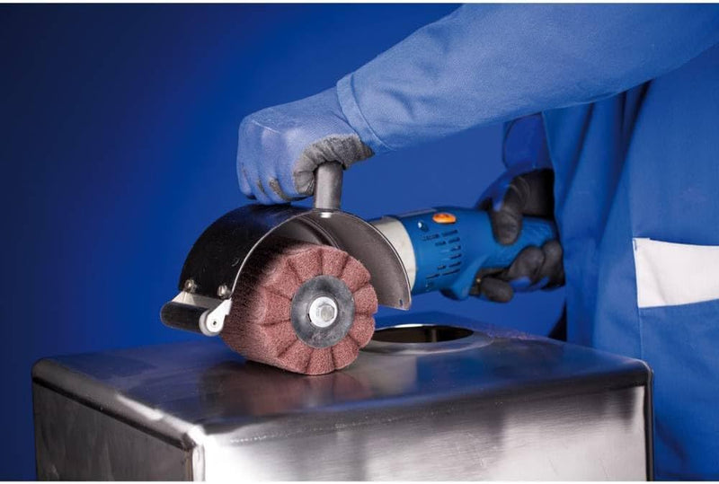 [Australia - AusPower] - Pferd 44641202 Roller Polinox png-w 100100 A 180 Schleifwalzen Corundum A180, seamless line matting 