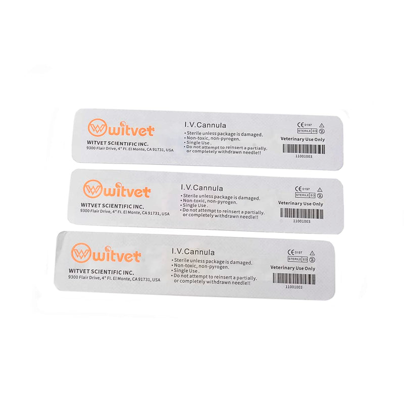[Australia - AusPower] - Veterinary Disposable Butterfly Type IV Cannula Catheter with Wings 22G Veterinary Instruments(22G,50PCS) 50 Blue,22G 