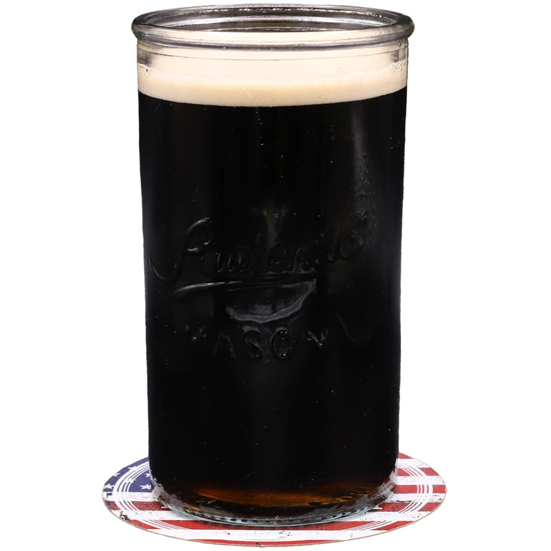 InStockLabels.com God Bless America Coasters, 25 Pack, 4 Inch, Thick Paper, Round, Perfect for Parties & Gatherings