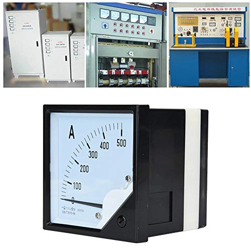 [Australia - AusPower] - Analog Current Meter Panel Analog Amp Meter Ammeter Test Detectors 500A 1.5 Accuracy 