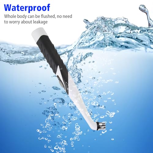 Electric Cleaning Brush Cordless, Automatic Power Scrubber Black and White