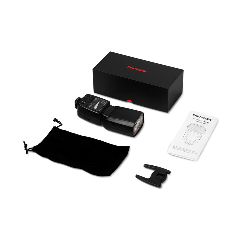 [Australia - AusPower] - PHOTOOLEX FK300 Camera Flash Speedlite for Canon Nikon Sony Panasonic Olympus Fujifilm Pentax Sigma Minolta Leica and Other SLR Digital Cameras and Digital Cameras with Single Contact Hot Shoe 