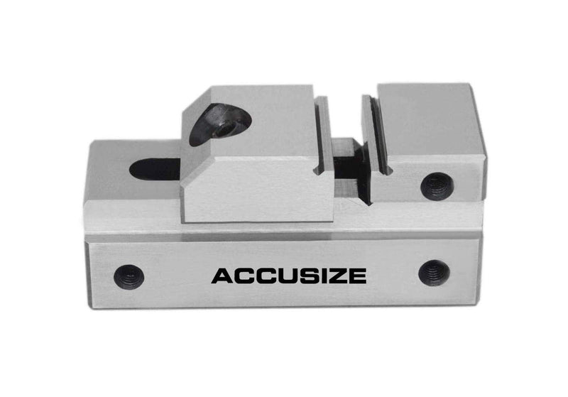 Accusize Industrial Tools 1''/25 mm Mini Precision Toolmakers Insert Vise, 3541-0050 | 15/16 in Jaw Width, 1/2 in Opening, 0.0002 in Squareness, 0.005 mm/100 mm Parallelism, 3541-0050