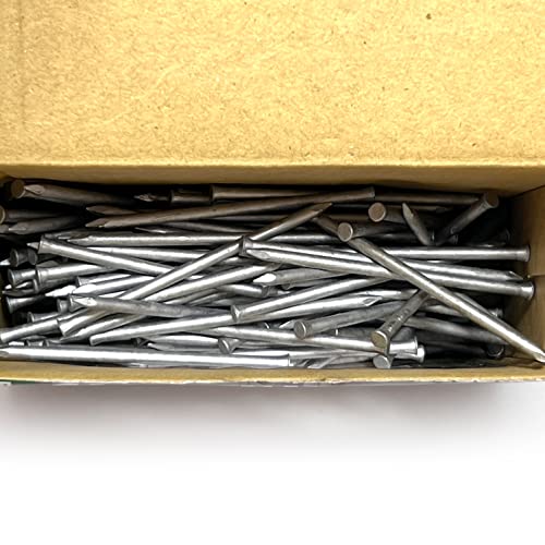 OHIY Huttig-Grip 8d 2-1/2-inch OG galvanized finish casing nails, 1 lb pack for window and door frames
