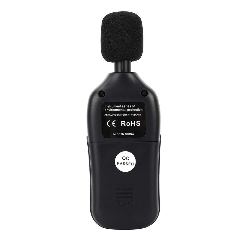 [Australia - AusPower] - Oumefar Sound Meter Digital LCD Screen Decibel Meter Detector Handheld with Measuring Level Range 35dB to 135dB Portable Sound Level Meter for Frequency Analyzer 