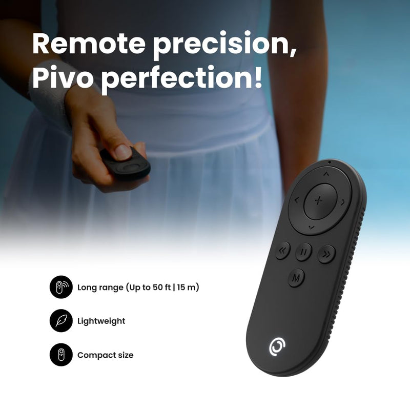 [Australia - AusPower] - Pivo Remote Control - Lightweight Infrared Wireless Selfie Photo Shutter & Video Controller Clicker Compatible with Pivo Pod Lite Classic Content Creator Essential 