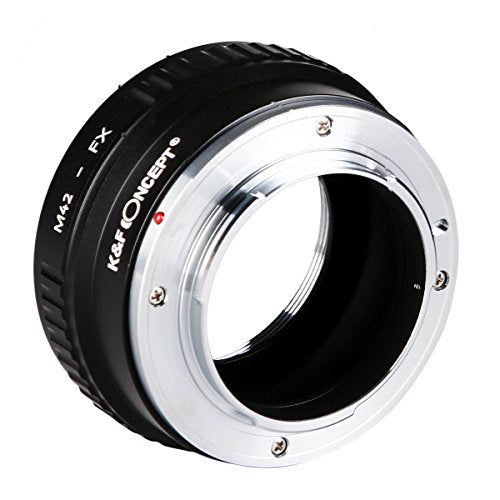 K&F CONCEPT Lens Adapter M42 to Fuji X Compatible with M42 Mount Lens to Fujifilm Fuji X-Series X FX Mount Mirrorless Camera Body