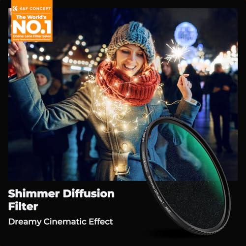 K&F CONCEPT 55mm Shimmer Diffusion 1 Effect Filter