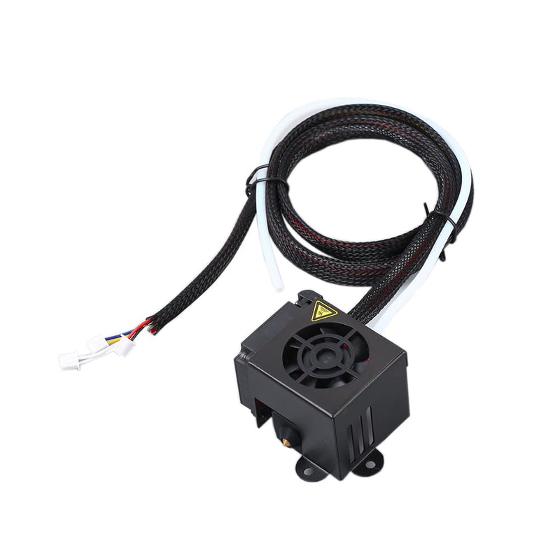 Ender 3 Hotend Upgraded Kit Full Assembled with Nozzles for Ender 3 Ender 3S Ender 3 Pro 3D Printer Parts Replacement 24V 40W Extruder Kit with 1PC Silicone Cover,5PCS 0.4mm Nozzles Ender 3/Ender 3 Pro