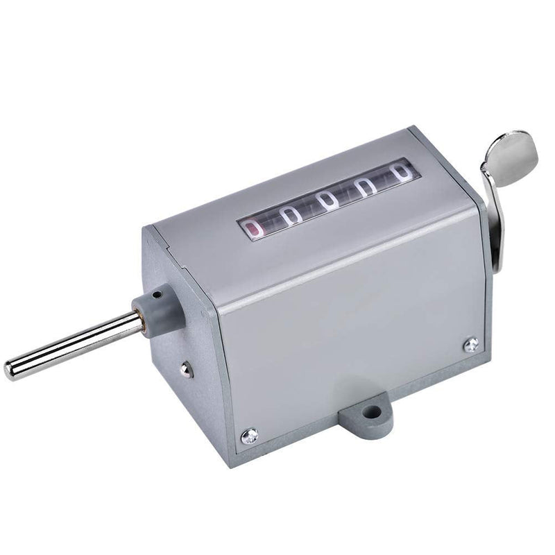 [Australia - AusPower] - Mechanical Counter, Rotary Revolution Counter, 75-I 5 Digits Display Mechanical Resettable Rotary Revolution Counter with Count Range 0-99999 