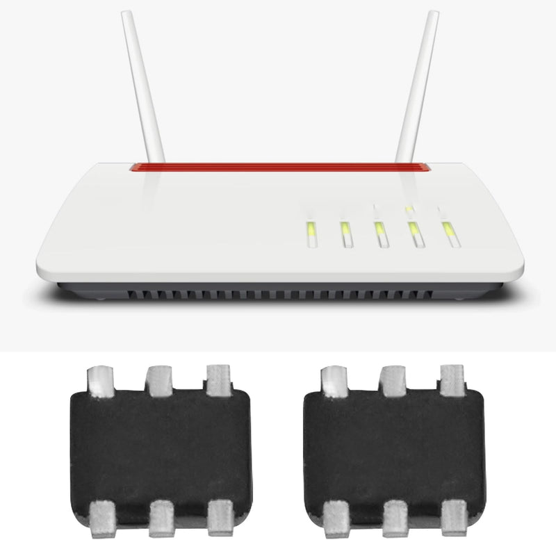 EMSea 3pcs MP1477 router controller chip MP1477GTF-Z SOT563 package compatible with FRITZ Box 7590