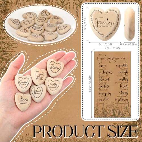 Yalikop 48 Set God Says You are Inspirational Christian Church Gift Scripture