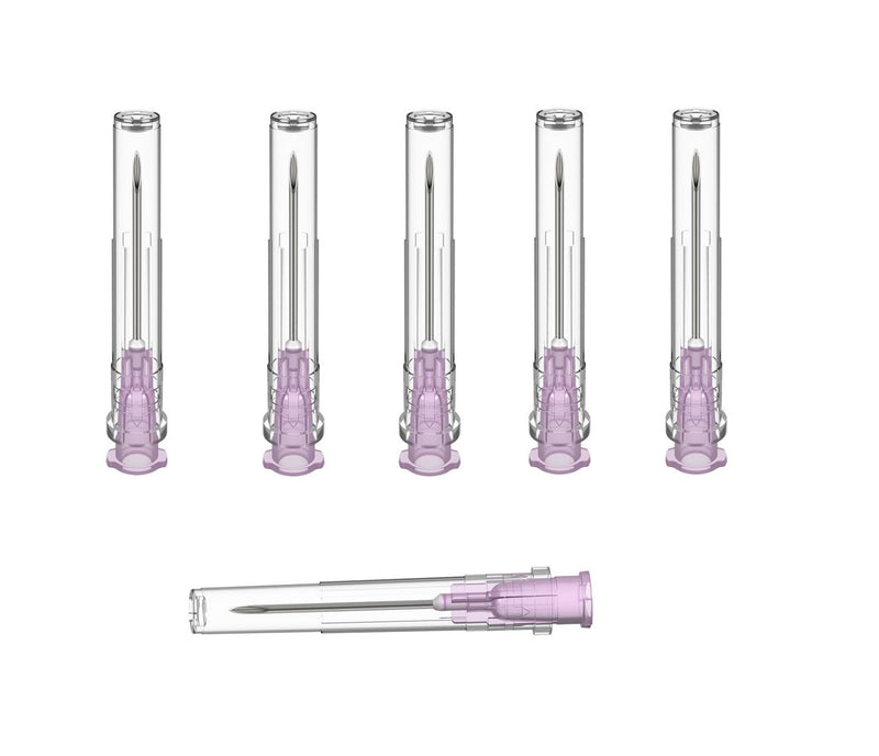 [Australia - AusPower] - 18 Gauge 1 Inch Needle,100 PCS Luer Lock Industrial Dispensing Accessories Needles,Individually Wrapped 18Ga-1 inch 