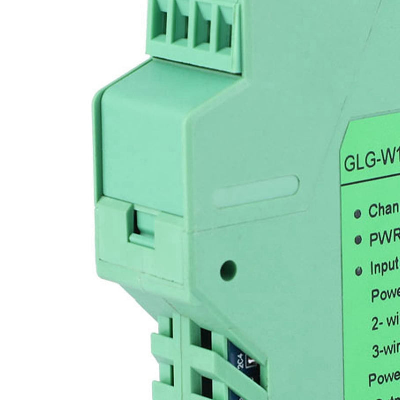 [Australia - AusPower] - GLG DC Signal Conditioner, DC Current Signal Isolator Transmitter, Low Power Consumption PLC Detect Signal Conditioner for Mechanical Equipment (One Input and one Output 4-20mA to 0-10V) One input and one output 4-20mA to 0-10V 