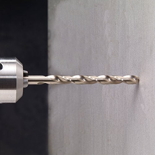 Champion 705C-1/4 cobalt jobber drill bits, 1/4-inch HSS twist bits with 135-degree split point, 12-pack