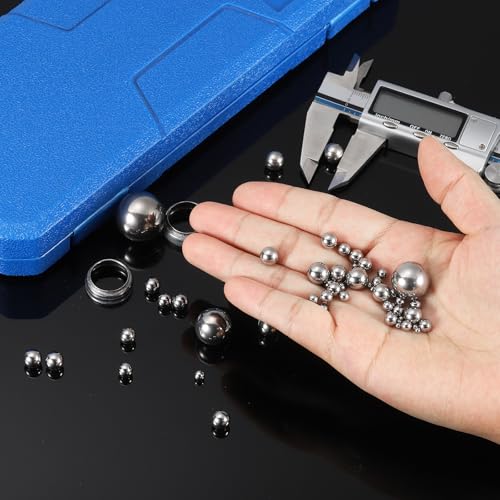 sourcing map 8mm Bearing Balls, 100 Pcs 304 Stainless Steel G100 Precision Balls Metric Mixing Balls for Bearings Bicycles Casters (Mirror Finish)