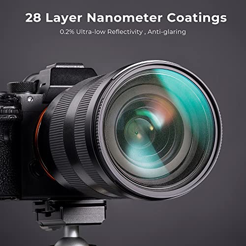 K&F CONCEPT 52mm Black Diffusion 1/2 Filter Mist Cinematic Effect Filter